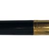 Penna Stilografica Waterman C/F Nera Cappuccio Dorato Pennino Oro 18K - AUC7393