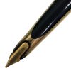 Penna Stilografica Waterman C/F Nera Cappuccio Dorato Pennino Oro 18K - AUC7393 - immagine 3