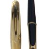 Penna Stilografica Waterman C/F Nera Cappuccio Dorato Pennino Oro 18K - AUC7393 - immagine 2