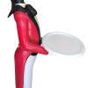 Statua Scultura Pippo Maggiordomo con Vassoio In Resina 130cm  - AUR1195 - immagine 3