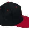 Cappello Berretto Ruzza Orologi Rosso e Nero - ANC3166 - immagine 2