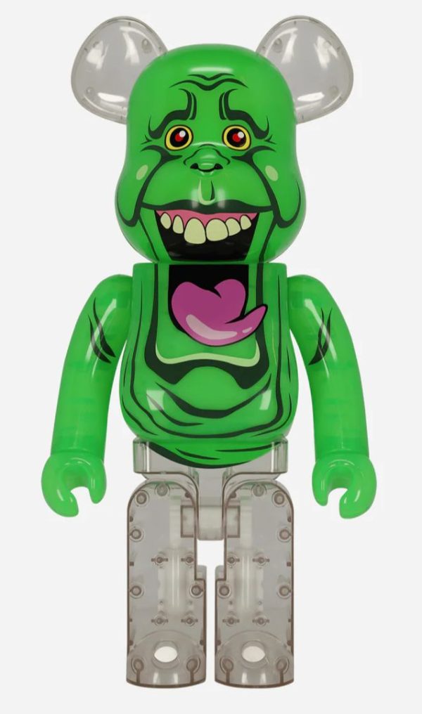 Statua Scultura Bearbricks 1000% Ghost Buster's Slimer + Scatola - ANC3070