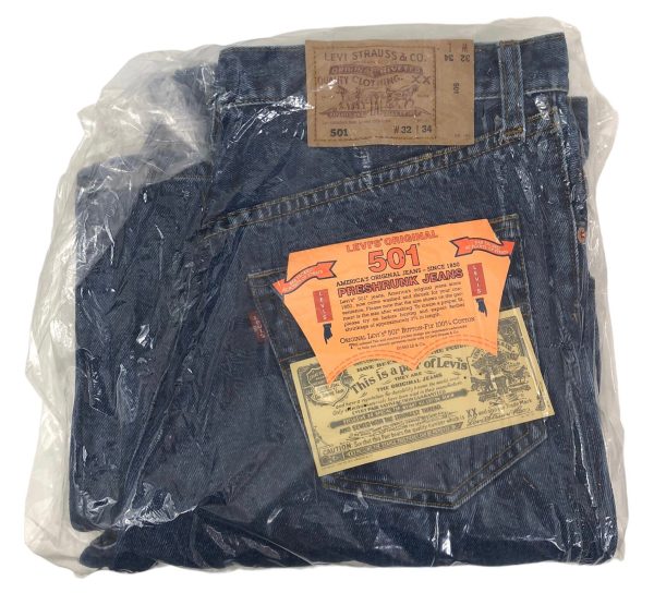 Jeans Levi's 501 Vintage 1993 Nuovi W32 L34 - ANC3129