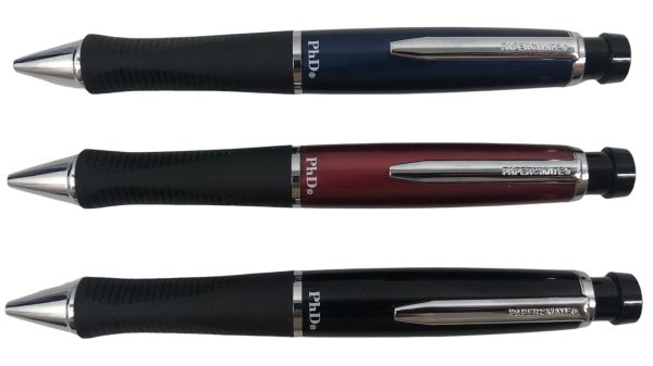 Penne Biro Papermate PHD Blu Nera Rossa 3PZ - ANC3147