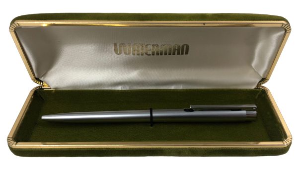 Penna Biro Waterman in Acciaio Made in France + Custodia - AUC7375