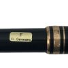 Penna Stilografica Montblanc Nera Rifiniture Oro Pennino F + Scatola  - ANC3236 - immagine 2