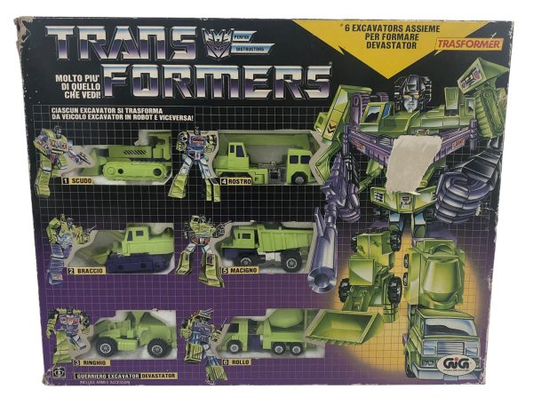 Transformers Devastator Gig Hasbro Takara Giappone - AUC7666