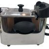 Friggitrice Professionale Modello MK-8108B in Acciaio - ANC3239 - immagine 2