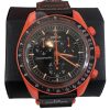 Orologio da Polso Moonswatch Omega x Swatch Mission On Earth Lava in Bioceramica - ANC3231 - immagine 3