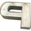 Lettera P Vintage in Plexiglass Bianca - AUR1235 - immagine 4