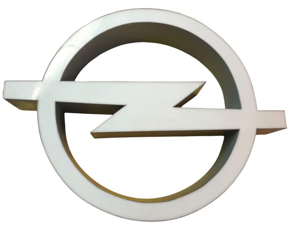 Logo Opel Vintage in Plexiglass - AUR1239