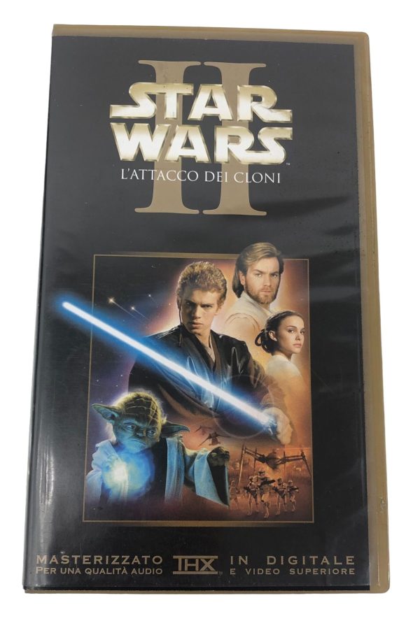 Videocassetta VHS Star Wars L'Attacco Dei Cloni + Custodia - AUC7690