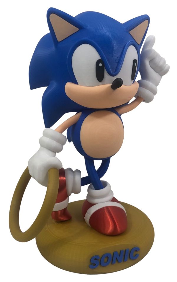 Statua Scultura Sonic in Plastica 45cm - AUR1216