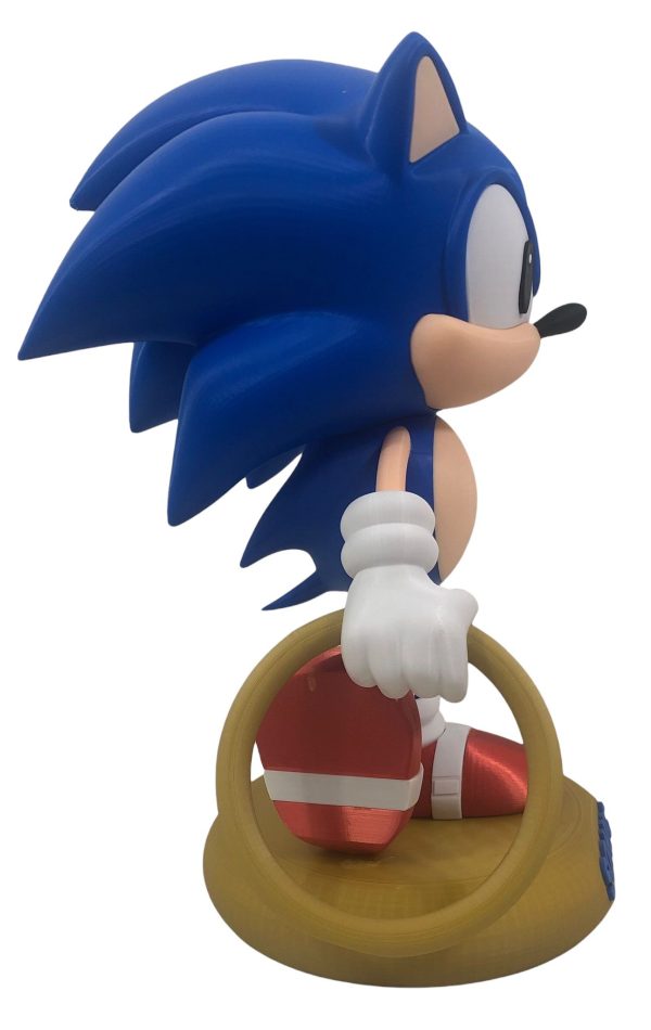 Statua Scultura Sonic in Plastica 45cm - AUR1216 - immagine 3