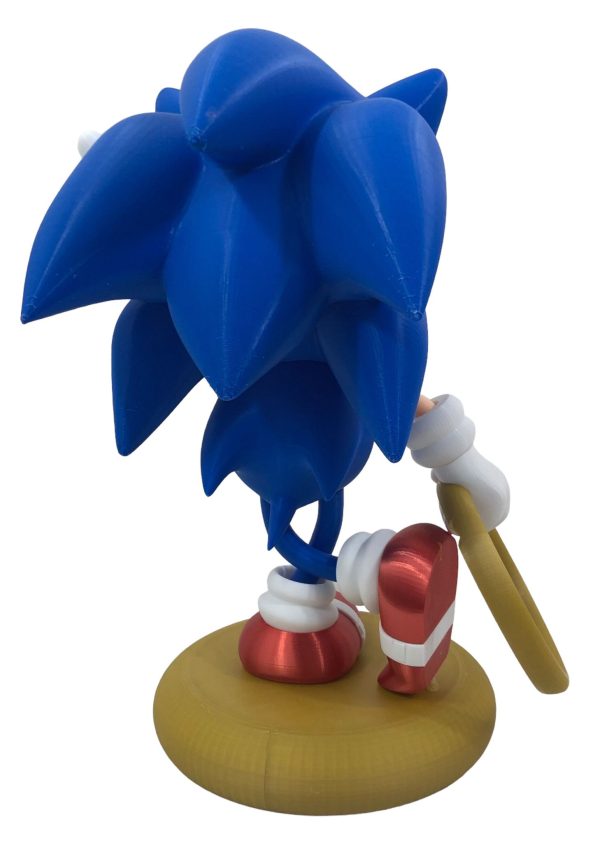 Statua Scultura Sonic in Plastica 45cm - AUR1216 - immagine 4