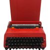 Macchina da Scrivere Olivetti Valentine Rossa + Custodia - AUC7696