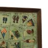 Vassoio Antico Gioco Giro del Mondo in Legno - AUC7719 - immagine 2
