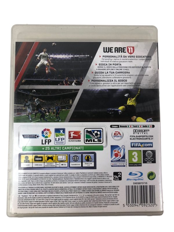 Gioco PlayStation 3 Fifa 11 - AUC7733 - immagine 2