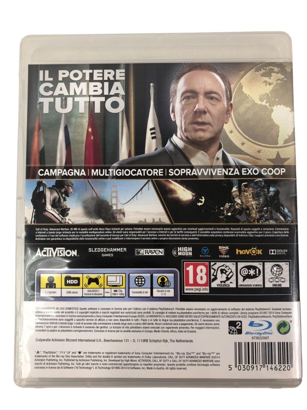 Gioco PlayStation 3 Call Of Duty Advance Warfare - AUC7736 - immagine 3