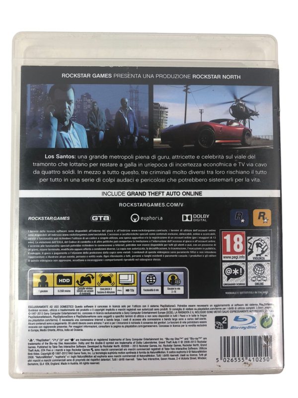 Gioco PlayStation 3 GTA V - AUC7745 - immagine 3