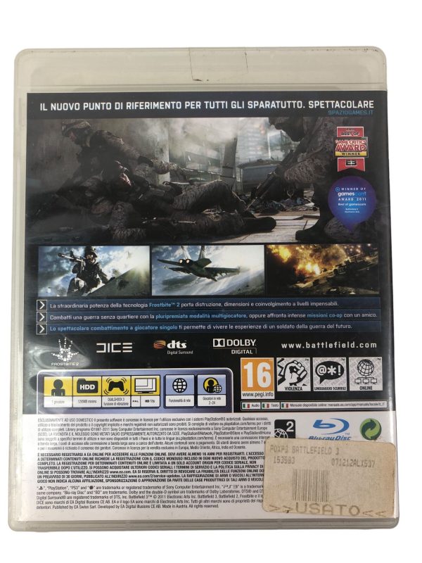 Gioco PlayStation 3 Battlefield 3 - AUC7746 - immagine 3