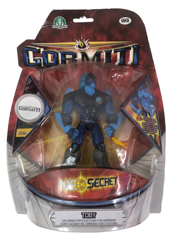 Action Figures Gormiti Toby GIG Giochi Preziosi Neo Secret - ANC3253