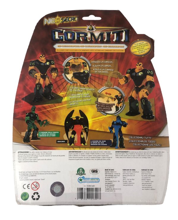 Action Figures Gormiti Obscurio GIG Giochi Preziosi Neo Secret - ANC3255 - immagine 2