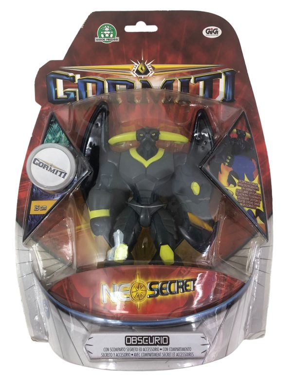 Action Figures Gormiti Obscurio GIG Giochi Preziosi Neo Secret - ANC3255