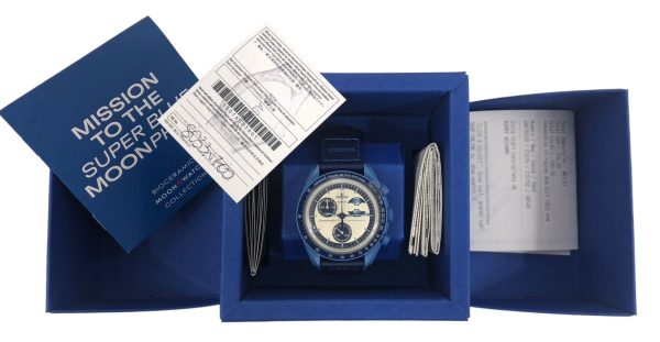 Orologio da Polso Moonswatch Omega x Swatch Mission to the Super Blue Moonphase  - ANC3261 - immagine 3