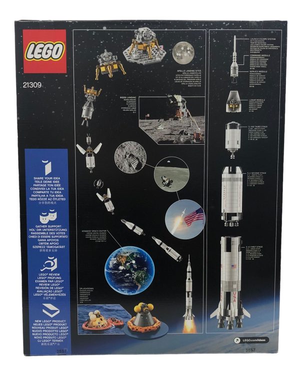 Lego 21309 Nasa Apollo Saturn V - ANC3264 - immagine 4