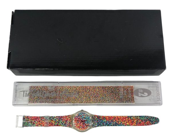 Orologio da Polso Swatch Lots Of Dots #2 GZ121 1992 + Scatola - ANC3276