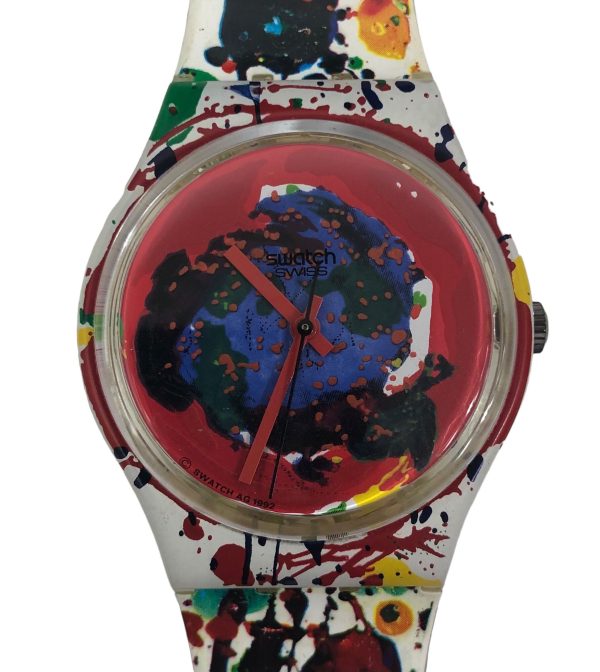 Orologio da Polso Swatch Sam Francis GZ123 1992 + Scatola - ANC3288 - immagine 3