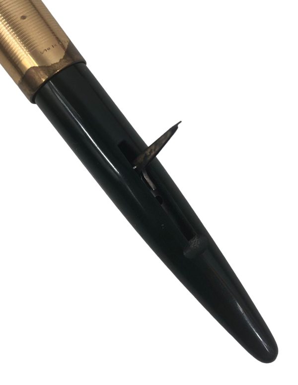 Penna Stilografica Eversharp Nera Rifiniture Oro Carica a Leva - AUC7840 - immagine 4