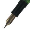 Penna Stilografica Pelikan 120 Verde Capuccio Nero Rifiniture Oro - AUC7845 - immagine 3