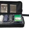 Poker Set 100 Fiches 2 Mazzi di Carte + Custodia  - ANC3257