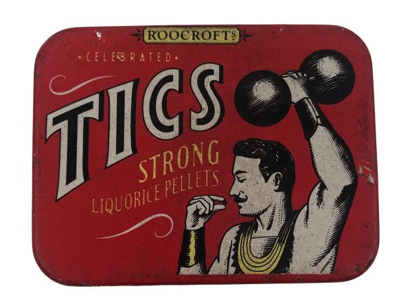 Scatola in Latta TICS Strong LiquoricePellets Roocrofts - AUC7806