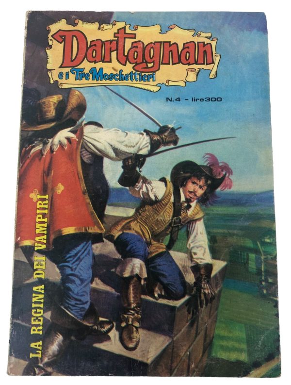 Fumetto Dartagnan e i Tre Moschettieri La Regina dei Vampiri N.4 L.300 - AUC7808