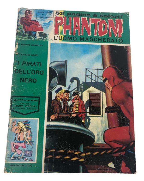 Fumetto Phantom L'uomo Mascherato I Pirati Dell'Oro Nero N.53 L.300 - AUC7814