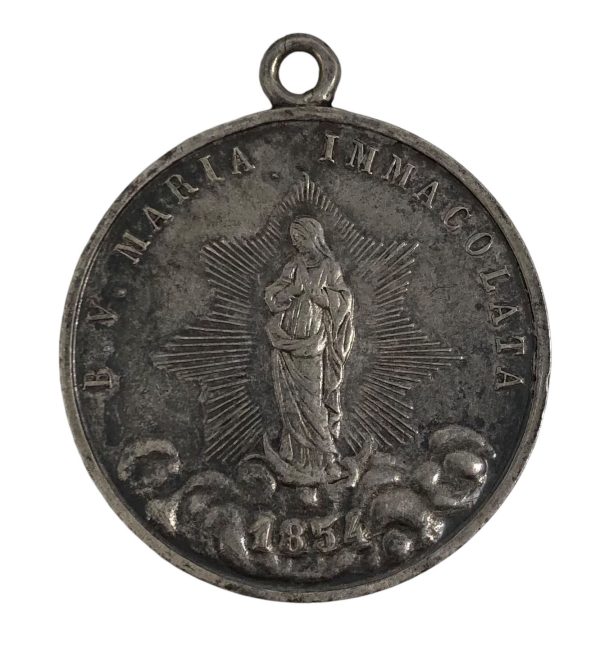 Medaglia Maria Immacolata 1854 Memoria della Mia Prima Comunione - AUC7874