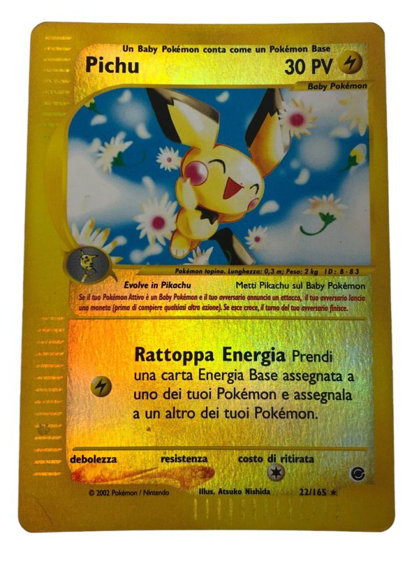 Carta Pokemon Pichu 22/165 Rara Holo (IT) - AUC7850