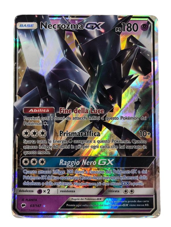 Carta Pokemon Necrozma GX 63/147 (IT) - AUC7862