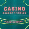 Tavolo Pieghevole 4 Posti da Poker Casino Dealer's Choice Placeyourbets - AUC7892 - immagine 3