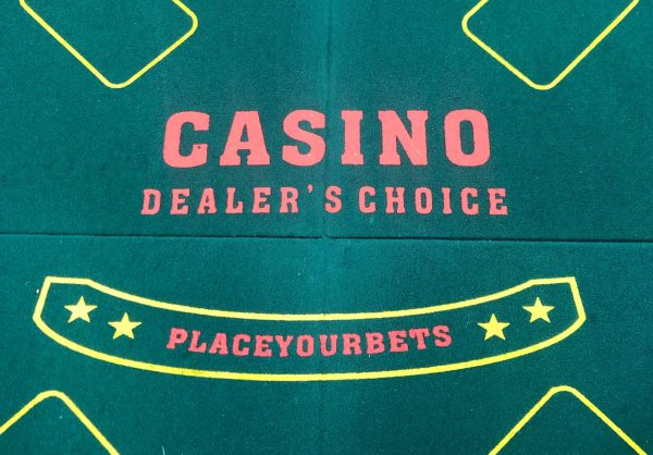 Tavolo Pieghevole 4 Posti da Poker Casino Dealer's Choice Placeyourbets - AUC7892 - immagine 3