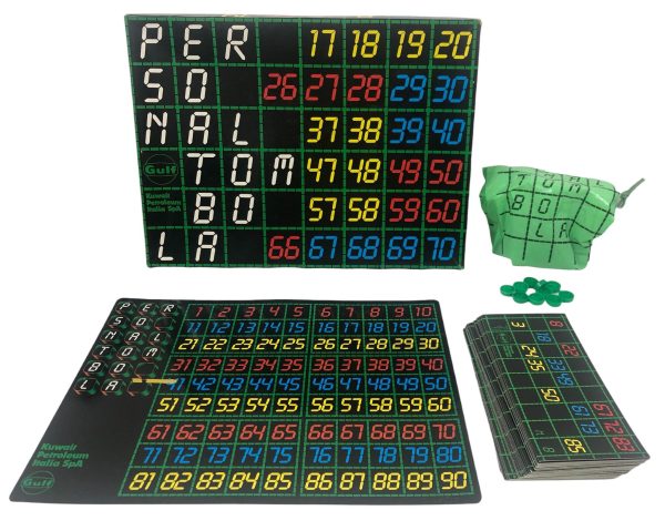 Gioco da Tavolo Gulf Kuwait Petroleum Italia SPA Personal Tombola - AUC7895