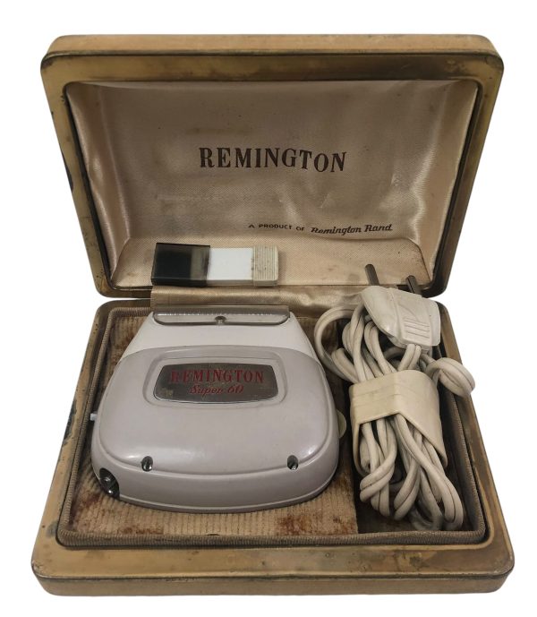 Rasoio Elettrico Vintage Remington Super 60 + Custodia  - AUC7932