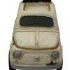Macchinina Vintage Fiat 500 in Metallo - AUC7942 - immagine 2