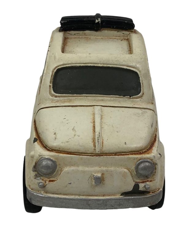 Macchinina Vintage Fiat 500 in Metallo - AUC7942 - immagine 2