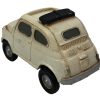 Macchinina Vintage Fiat 500 in Metallo - AUC7942 - immagine 3