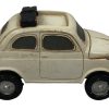 Macchinina Vintage Fiat 500 in Metallo - AUC7942 - immagine 4