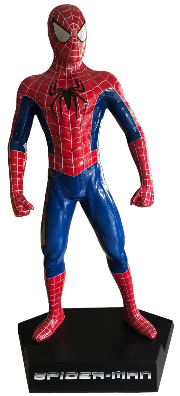 Statua Scultura Spiderman in Resina 190cm  - AUR1218